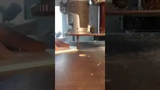 Фрезеровка торца лицевой части буквы