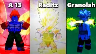 Granolah & Raditz & Android 13 Showcase | DB Nexus