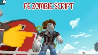 ROBLOX FE ZOMBIE SCRIPT using FLUXUS EXECUTOR play at Natural Disasters Survival- script on comments