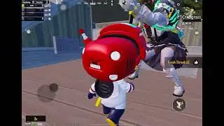 Destroying Cute Girls best friend 😂😂😂in BGMI