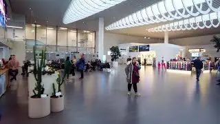 Современный аэропорт Гагарин в Саратовской области