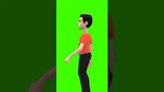 green screen cartoon video.