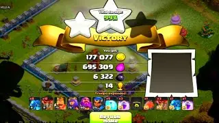 Clash Of Clans Electro Dragon & Balloons Attack Strategy