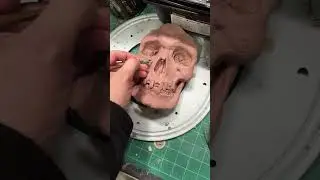 My drawing process, from start to finish #art #sculpture #darkart #skull #death #baroque