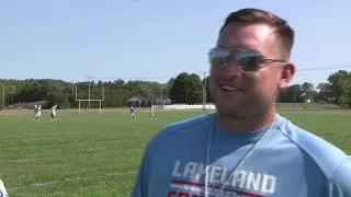 Ryan O'Shea full interview at Lakeland Lakers football practice on 9/10/24