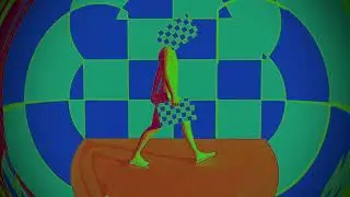The Walking Mirage: A Surreal Visual Experience