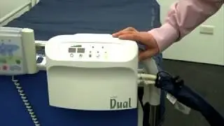 מזרן לפצעי לחץ DUAL הוראות שימוש והתקנה