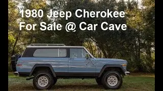 1980 Jeep Cherokee 360 V8 Lift Kit AC 4x4 33x12.50 Tires Available for Sale Car Cave USA Aiken, SC