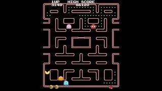 Pac-Man 37 - Pac-Man custom game 1 (score of 55,120)