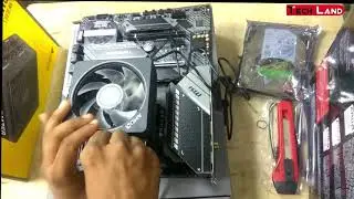 AMD PC Build X570 Tomahawk WiFi | AMD Build With Ryzen 3700x Royal RAM and Corsair PSU | Tech Land