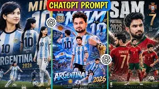 Fifa World Cup Image Prompt | Football Prompt ChatGPT Photo Editing | New Trending Photo Editing