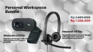 Promo Logitech Personal Workspace