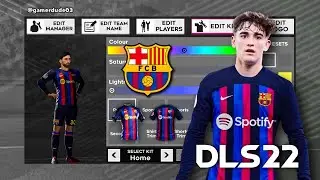 Barcelona X Spotify 22/23 Home Kit | DLS 22