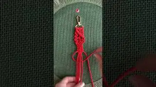 Diy Ideia Chaveiro Macrame #macrame#handmade#knot#art#chaveiro#keychain#ideia