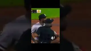 Tim Anderson gets sat down by José Ramírez