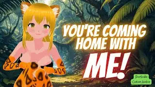 Captured and Carried Home by a Big, Strong Ocelomeh Jaguar Girl! Audio Roleplay 🐆 [heartbeat] [F4M]🌳