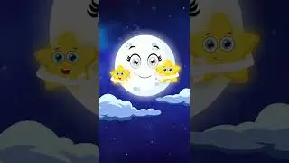 Chanda Mama Kids Shorts, చంద మామా #shorts #tridevtelugu #kidssongs #moonsong #shortsvideo