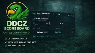 [DDCZ] [QBCore] Scoreboard 🦤