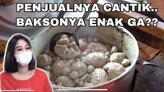 VIRAL DI TIKTOK!! PENJUAL BAKSO CANTIK BANGET..  APAKAH BAKSO NYA ENAK???