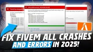 Fix FiveM Has Stopped Working! ✅ (DXGI ERROR DEVICE REMOVED, GTA5_b2802.exe Error) 2025 Guide