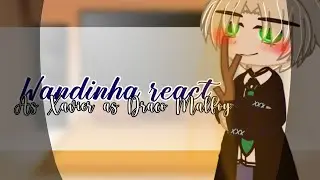 •.. Wandinha react Xavier as Draco Malfoy..• | Gacha club (Wednesday x Harry Potter)
