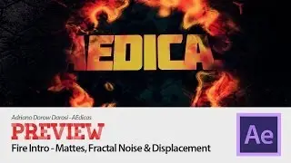 After Effects em Português - Fire Intro: Mattes, Fractal Noise & Displacement