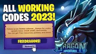 *NEW* ALL WORKING CODES FOR DRAGON ADVENTURES 2023! ROBLOX DRAGON ADVENTURES CODES