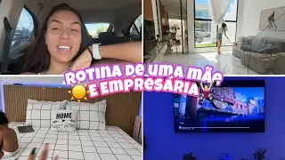 ☀️ROTINA DE UMA MÃE E EMPRESÁRIA + MATRICULEI ISA NA NATAÇÃO 🏊‍♀️