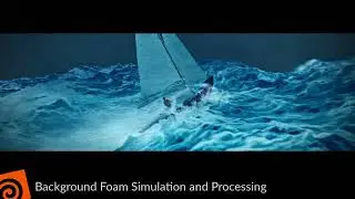 Houdini Water FX | Stormy Seas | 8 | Background Ocean