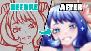 Drawing Nejire being a goon