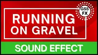 running on gravel sound effect | running on gravel sound | running on gravel sound fx