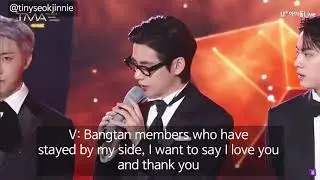 V was not letting Jin speak || Cute V || TMA 2021