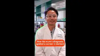 His mum's cancer diagnosis sparked a new career path