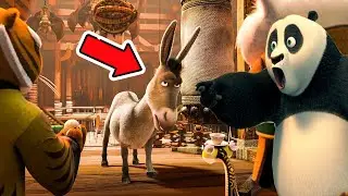 Personajes Animados ESCONDIDOS en otras PELICULAS 😱🐼 Kung Fu Panda