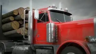 Truck acident green screen FHD