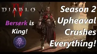 Diablo 4 | Season 2 Upheaval Barb Endgame Setup & Uber Lilith Kill!