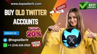 Buy Old Twitter Accounts 