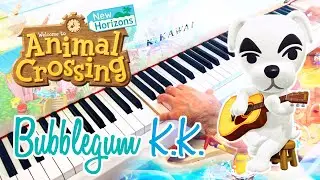 Bubblegum K.K. (ANIMAL CROSSING: New Horizons) ~ Piano arrangement w/ Sheet music!