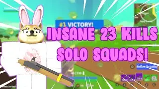 INSANE 23 KILLS SOLO SQUADS! (Island Royale Gameplay)