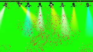 Black screen overly effect background | green screen status lighting | coroma key green screen
