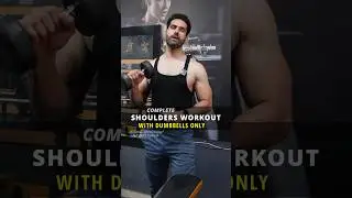 🏋️‍♂️ Shoulder Workout With DUMBBELLS ONLY! 