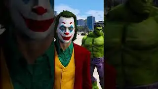 THE JOKER, THE HULK VS HULK - JOKER 