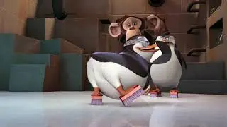 Penguins Of Madagascar - Private's butt