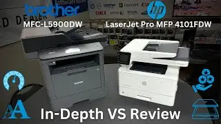 HP LaserJet Pro MFP 4101FDW VS Brother MFC-L5900DW | The Ultimate Showdown!
