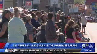 Cal Ripken Jr. Leads Music in the Mountains Parade