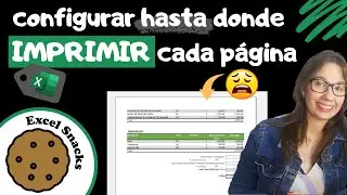 Configurar hasta donde Imprimir cada Página en EXCEL 👍😁.