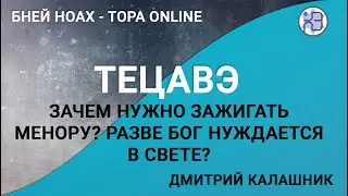 Зачем нужно зажигать менору? Разве Бог нуждается в свете? Урок жизни от рава Ерухам Лейбович. Тецаве