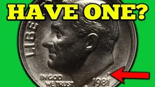 1981 Roosevelt Dime Error Coins!