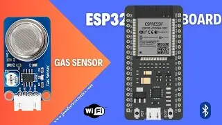 ESP32 Tutorial 12 - Using Gas Sensor (MQ-2) for Smoke & Gas Detection
