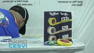 Zona de demostración EXPO CESVI 2023 CINTAS AUTOMOTRICES TUK